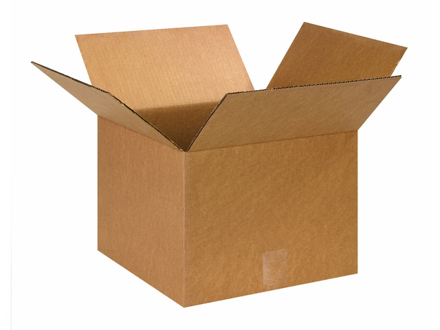 Shipping Boxes Medium 13'L x 13'W x 10'H 25-Pack - Corrugated Cardboard for Moving, Mailing, Packing, Packaging and Storage