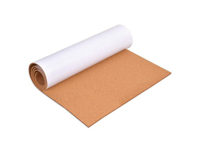 6mm Self-Adhesive Cork Board Roll, 1/4' Thick Cork Boards for Walls, Approx.36 x72 Cork Board Roll for Office, Home, School(90 * 180,Y)