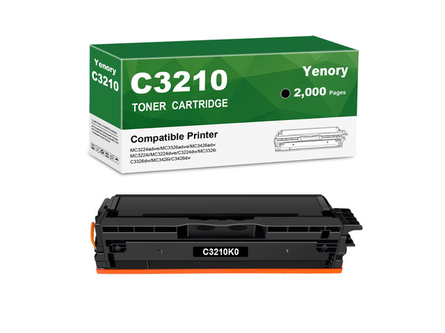 C3210 C3224 Toner Cartridge Replacement for C3210K0 Toner for Lexmark C3224 C3326 C3426 MC3224 MC3326 MC3426 Printers (Black 1 Pack)