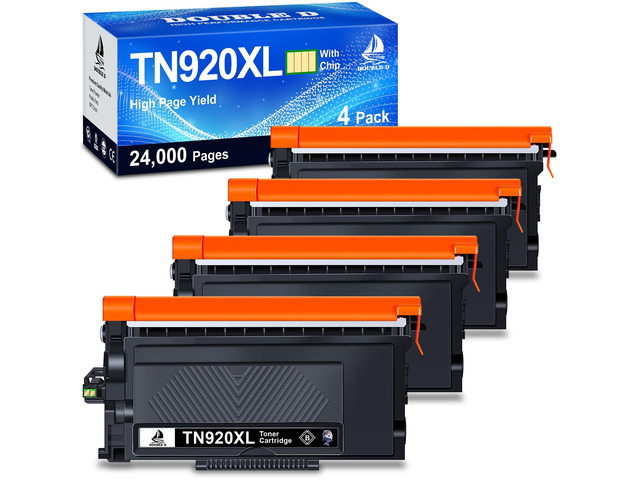 TN920XL TN920 Toner Cartridge Compatible for Brother TN920 TN920XL with Chip Replacement with HL-L5210DW HL-L5210DN HL-L5210DWT HL-L6210DW...