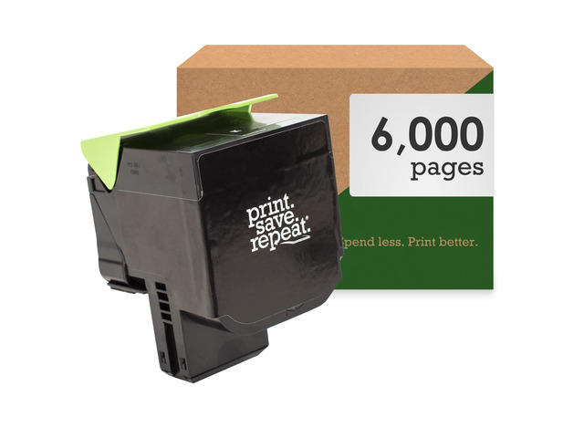 Lexmark 71B1HK0 Black High Yield Toner Cartridge Remanufactured for Lexmark CS417, CS517, CX417, CX517