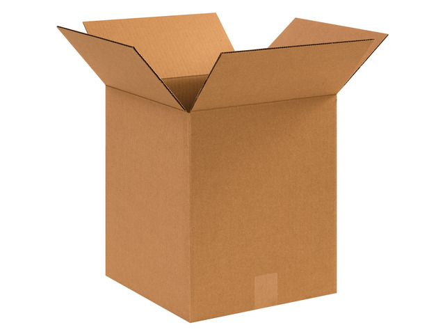 Shipping Boxes Small 12'L x 12'W x 14'H 25-Pack - Corrugated Cardboard for Moving, Mailing, Packing, Packaging and Storage