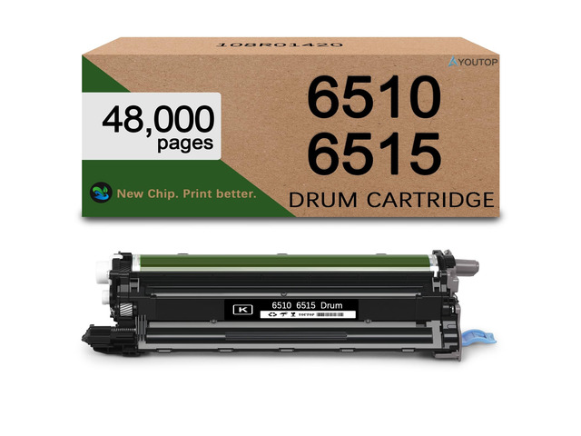 Phaser 6510 Workcentre 6515 Black Drum Imaging Unit (108R01420) Replacement for Xerox Phaser 6510N 6510DN 6510DNI 6510DNM WorkCentre 6515N 6515DN...