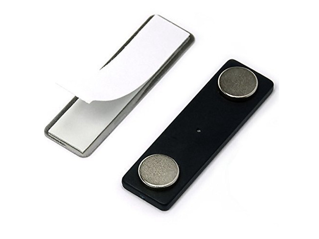 Name Badge Magnets BM-2Mag-4 Made of Neodymium Magnets Set of 100