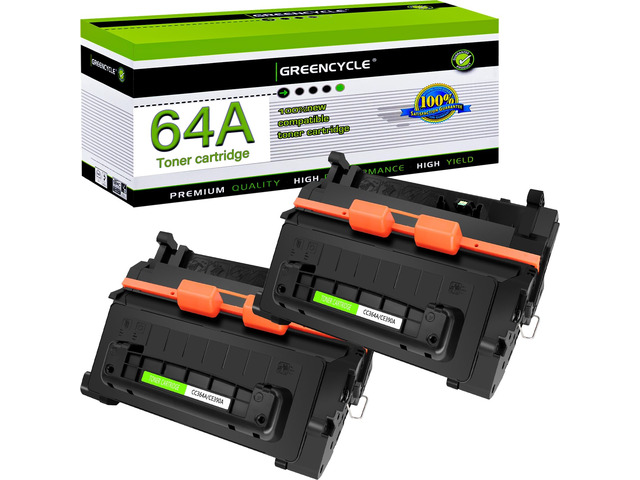 64A Compatible Black Toner Cartridge Replacement for HP 64A CC364A for LaserJet P4014dn P4014n, P4015dn P4015n P4015tn, P4015x, P4515n, P4515tn,...