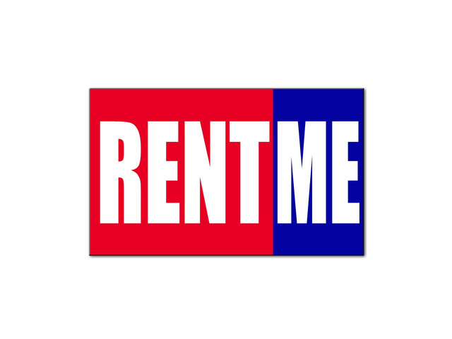 Rent Me Promotion Business Car Door Magnets Magnetic Signs 24x12 Inches Set of 2