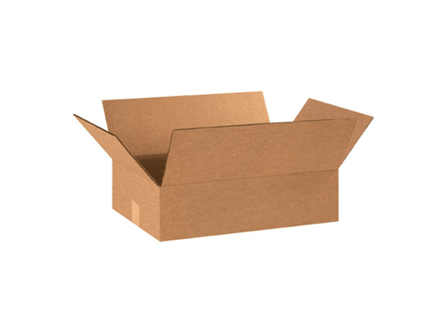 Flat Boxes Holds 65lbs, 18x12x5 25-Pk for Shipping & Packing Flat Boxes 18'L x 12'W x 5'H Corrugated Cardboard for Home, Business, e-Commerce Order...