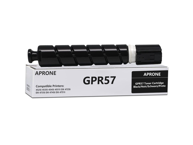 GPR57 GPR-57 Remanfactured 0473C003 Black Toner Cartridge Replacement for imageRunner Advance 4525i 4535i 4545i (Black,42100 Pages)