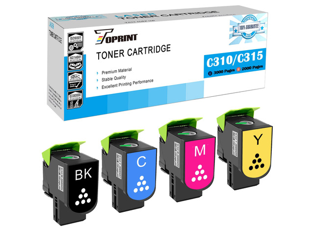 C310 C315 4 Colors Compatible Toner Cartridges 006R04356 006R04357 006R04358 006R04359 Black 3000 Pages, C M Y 2000 Pages for Xerox Laser Printer...