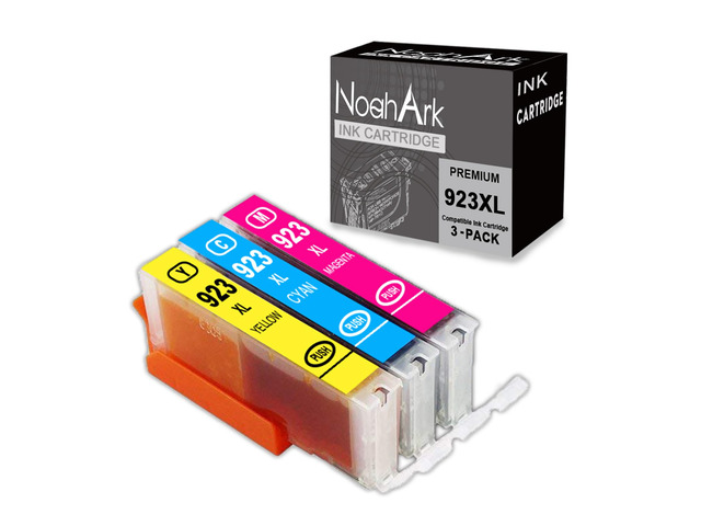 3 Packs 923XL 923 (with Chip) Ink Cartridge Compatible for HP 923XL 923 Replacement for OfficeJet Pro 8135e 8130e 8139e 8138e 8122e 8120e 8124e...
