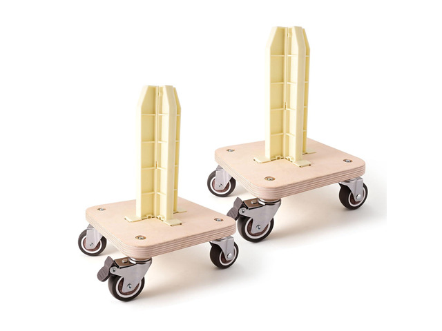 Portable Vinyl Rolls Rack Stand Storage Mobile Cart with Lockable Caster Wheels, Vinyl Rack Tool for Holds Car Wrap Material Rolls Media, Decal,...