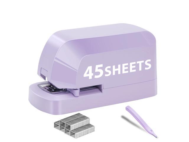 Electric Stapler for Desk, 45 Sheet Capacity Automatic Stapler Desktop, Office Staplers Electric, AC Operated Staplers Heavy Duty Office Use with...