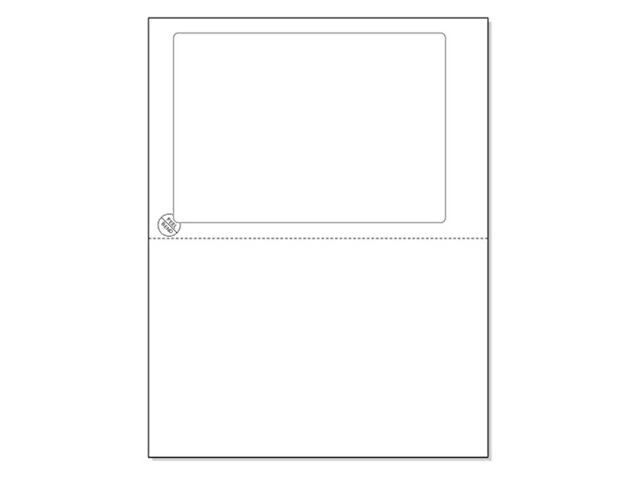 500 Sheets Click Ship Integrated Labels with Tear Off Receipt, Designed for Printing Online Labels. 8-1/2' x 11' Sheet with one Label 6.8125' x...