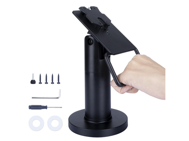 POS Terminal Stand for Ingenico Lane/3000/3600/7000/8000 Point of Sale Square Card Reader Terminal Holder, Tilt & Swivel Metal POS Stand with...