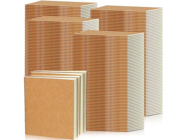 300 Pack Mini Notebooks Bulk Small Notepad Unlined Journals Pocket Blank Sketchbooks Kids Students Gifts Back to School Supplies 4 x 4 Inch 24...