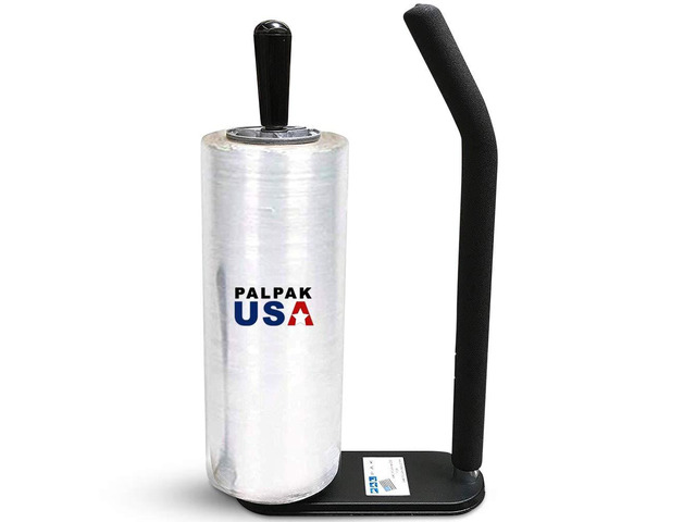 300 BACKSAVER - Best Selling Stretch Film Dispenser with Extended Handle, Industrial Strength for Packing Wrap, Holds 14'-18' Rolls with Adjustment...
