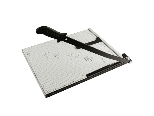 B3 21' Heavy Duty Paper Trimmer, Safety Lock, Metal Base, 10-Sheet Guillotine-style precision cut, Effortless Operation, safety lock guard, solid...