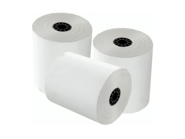 3 1/8 x 230 Thermal Receipt Paper Rolls - BPA Free - Credit Card Paper - Point of Sale Cash Registers - 30 Rolls Per Case