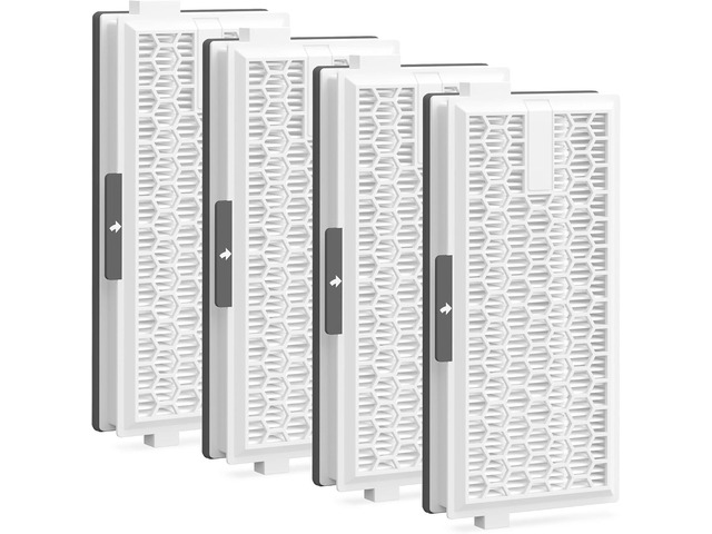 4 Packs HEPA Replacement Filters Compatible with Miele AirClean SF-HA 50 Filter for Vacuum Model S4, S5, S6, S8, S8000, S8999, S6000, S6999, S5000,...