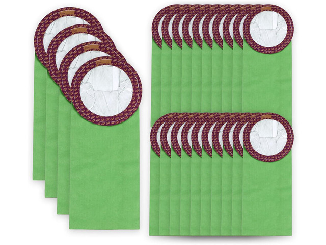 24 Pack 100331 Vacuum Bags Replacement Compatible with ProTeam 10 QT