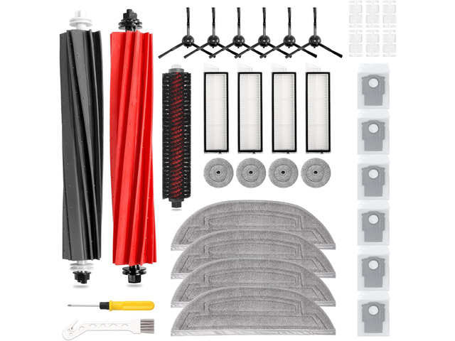33 Pcs S8 Max/Max V Ultra Replacement Accessories Compatible with Roborock