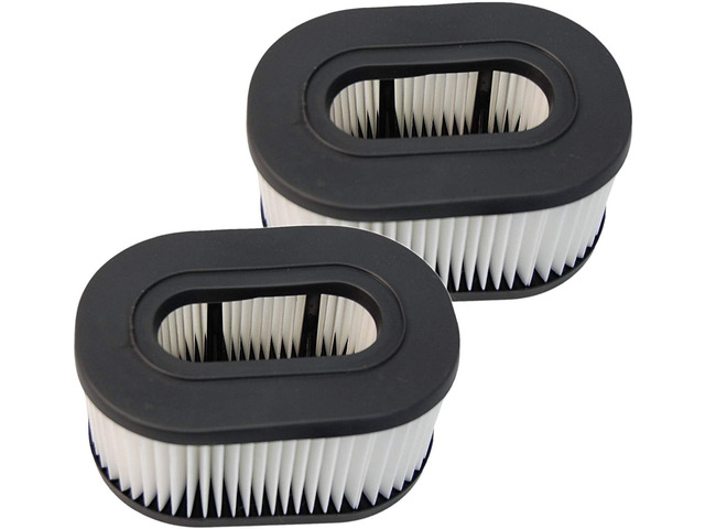 HQRP 2-Pack HEPA Filter compatible with Hoover FoldAway Widepath TurboPower Runabout Bagless Upright Vacuum Cleaners, parts 40130050 43615090 Type...