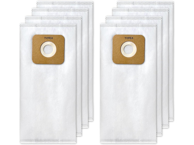 8 Pack Type A HEPA Vacuum Bags for Riccar Most Vibrance, R-Series, 2000/4000 & Simplicity Symmetry, S20EZM, 5000/6000 Upright Vacuum Cleaners, Part...
