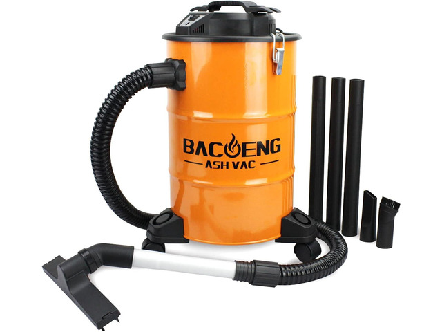 BACOENG Ash Vacuum for Pellet Grill, 5.3 Gallon, 1200W