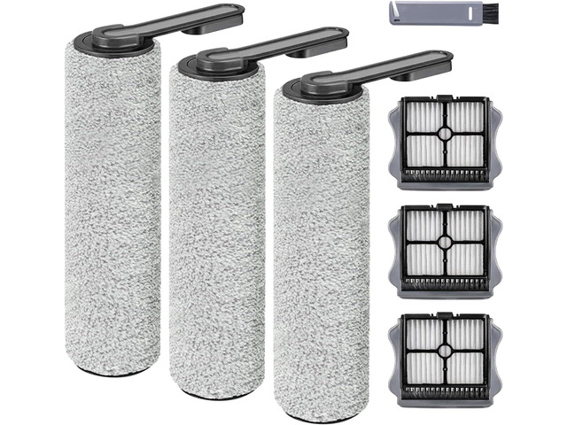 Keluke Replacement Roller Brush & HEPA Filters for Tineco S5 Pro 2