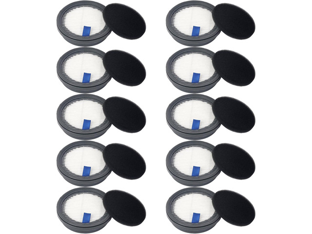 HEPA Filters & Sponge Filters Fit for Afoddon A200Pro/A200, ORFELD B08/C10A/C10G, NEQUARE S12, S25, S25Pro, S26 Series Cordless Vacuum Cleaner (10...
