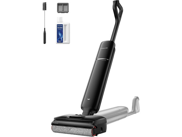 dreame Aero Wet Dry Vacuum Cleaner, All-in-ONE Vacuum Mop for Wet & Dry Messes, 0 Hair Residue Great for Pet Owners, One-Press Self-Clean, 180° Lie...