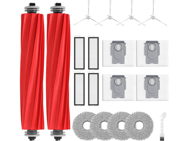 19 Pack Replacement Parts for Qrevo S/Qrevo Pro/Qrevo MaxV Robot Vacuum