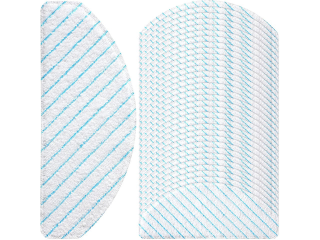 Chengu 100 Packs Vacuums Floor Cleaning Machines Disposable Mop Pads Replacement Mopping Cloths Pads Compatible with T9 /T9+ /T8+ /T8 Aivi /N8 Pro...