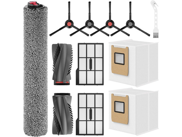 Leemone 12 Pack Replacement Parts Kit for eufy E25 / E28 Omni Robot Vacuum