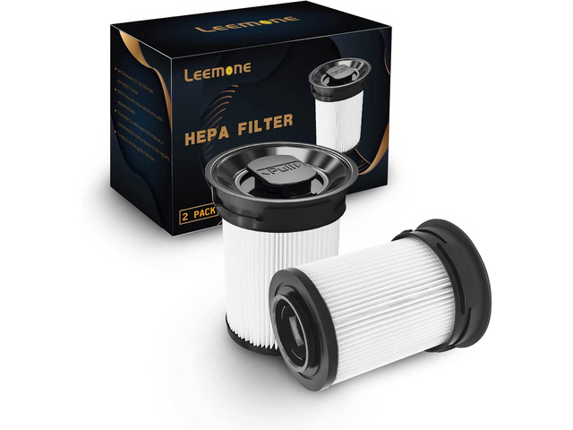 Leemone Fine Dust Filter 2-Pack Compatible with Miele TriFlex HX1, Pro, Cat & Dog Cordless Stick Vacuum Cleaners, HX-FSF Replacement 11289902