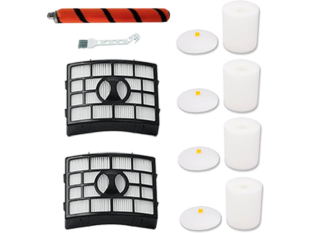 Replacement Brush Roll Filters Compatible with Shark Apex DuoClean AZ1000 AZ1002 AZ1003BRN AX950 AX951 AX952 NV830 NV831 NV835 ZU881 ZU885...