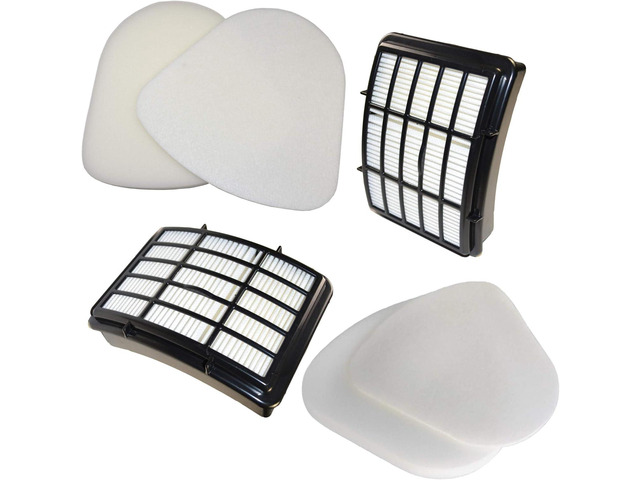 HQRP 2-pack Filter Kit compatible with Shark Navigator NV360 NV361 NV360_26 NV360K NV360NZ NV361BK NV361PR Lift-Away Deluxe Upright Vacuum Cleaner...