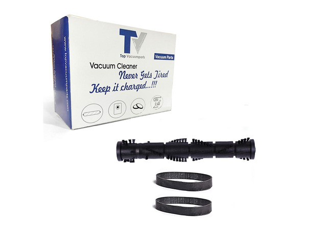 Replacement Part for Bissell 1701, 26T5, 2190, 32Y7, 6594 Vacuum Cleaner Roller Brush with 2 Belts