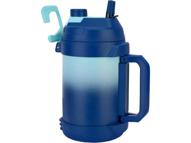 Hydraful Gallon Water Bottle, 128 oz Large Insulated Stainless Steel Sports Water Jug, Large Triple Wall Vacuum Insulation Water Bottle-Keeps Cold...