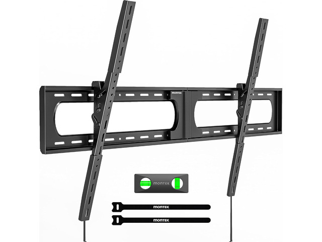 monTEK Heavy Duty Tilting TV Wall Mount for 37-150 Inch TVs, Up to 375 lbs
