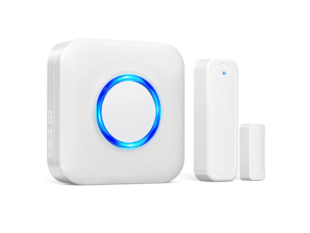Door Chime, Wireless Sensor Alarm for Home, Business, Store 600FT Long Range Open Door Bell with 58 Chimes & 5 Volume Levels. Ideal Entry Alert for...