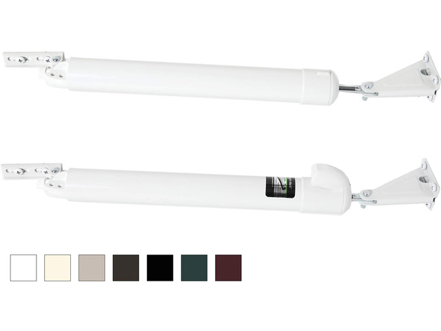 GREENSTAR Touch 'n Hold Smooth - Dual Door Closer System - Heavy Duty - for (Medium and Heavy Weight) Storm, Screen, & Security Doors - New Doors...