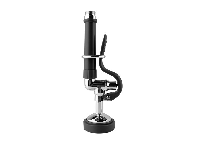 Pre Rinse Sprayer Commercial Sink Sprayer Head,1.42GPM Spray Valve Dish Nozzle with Ergonomic Handle, Faucet Parts for Commercial Kitchen...