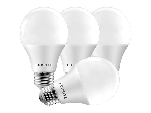 A19 LED Light Bulb 60W Equivalent, 3000K Soft White Dimmable, 800 Lumens, Standard LED Bulb 9W, E26 Base, Energy Star, Enclosed Fixture Rated,...