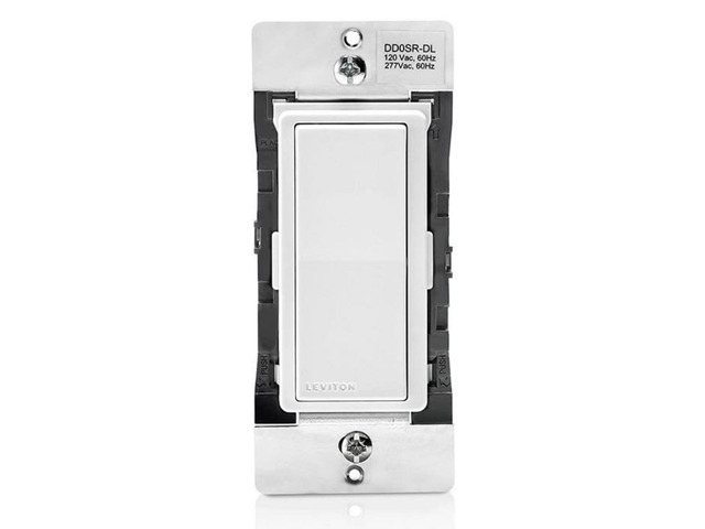 Decora Smart Switch Companion for Multi-Location Switching with Locator LED (Not for stand-alone use), 120/277VAC, 60Hz DD0SR-DLZ, White, Ivory,...