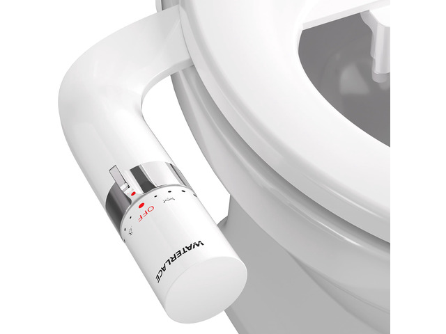 Bidet Attachment for Toilet Seat Sprayer - Non Electric Dual Nozzle with Cold Water - Self Cleaning Toilets Bathroom Spray for Butt Wash - Easy...
