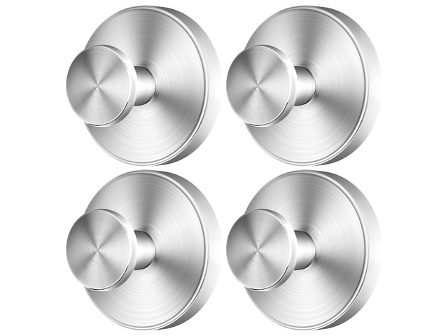 2026 Upgraded Drill-Free Stainless Steel Suction Cup Hooks Multi-Use Suction Cup Hooks for Shower, Mirror, Wall, Bathroom, Glass, Hanging Towels...
