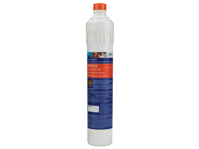 H2O-F12 Pure H2O 5-Micron Carbon Block Replacement Filter Fits H2O-Dwcb200 H2O-Dwuf300 and H2O-Dwro300 Reduces Chlorine Taste and Odor Push Button...