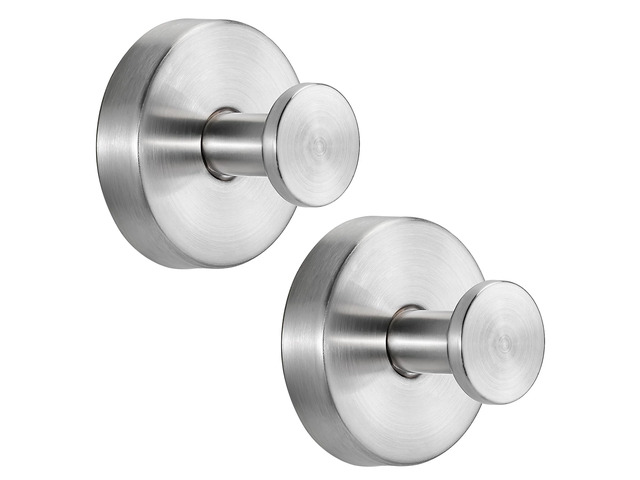 Suction Cup Hooks for Shower No-Drill Bathroom Hooks for Towels, Robes, Loofah Mountable on Bathroom Walls, Kitchen, Glass, Mirrors, Tile and...