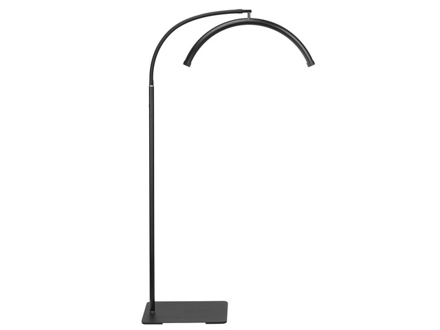 Half Moon LED Floor Light - Professional Shadow-Free Lamp for Lash Techs, Estheticians & Tattoo Artists Remote Control & Dimmable for Eyelash...